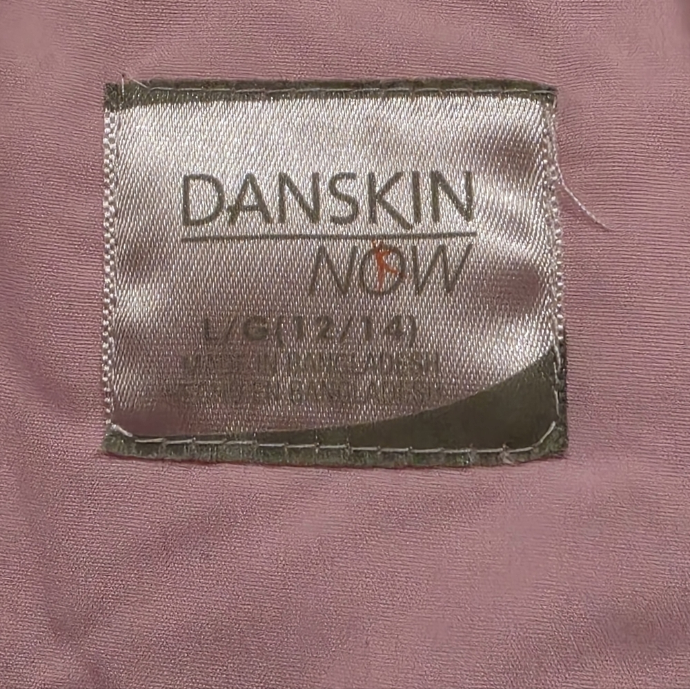 Danskin Women's Pink and Black Activewear Jacket Size Large 12/14 - Picture 2 of 4